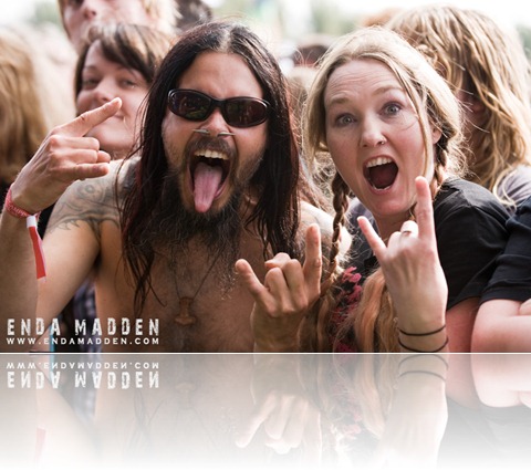 2009 Bloodstock...Turisas Crowd by Enda Madden